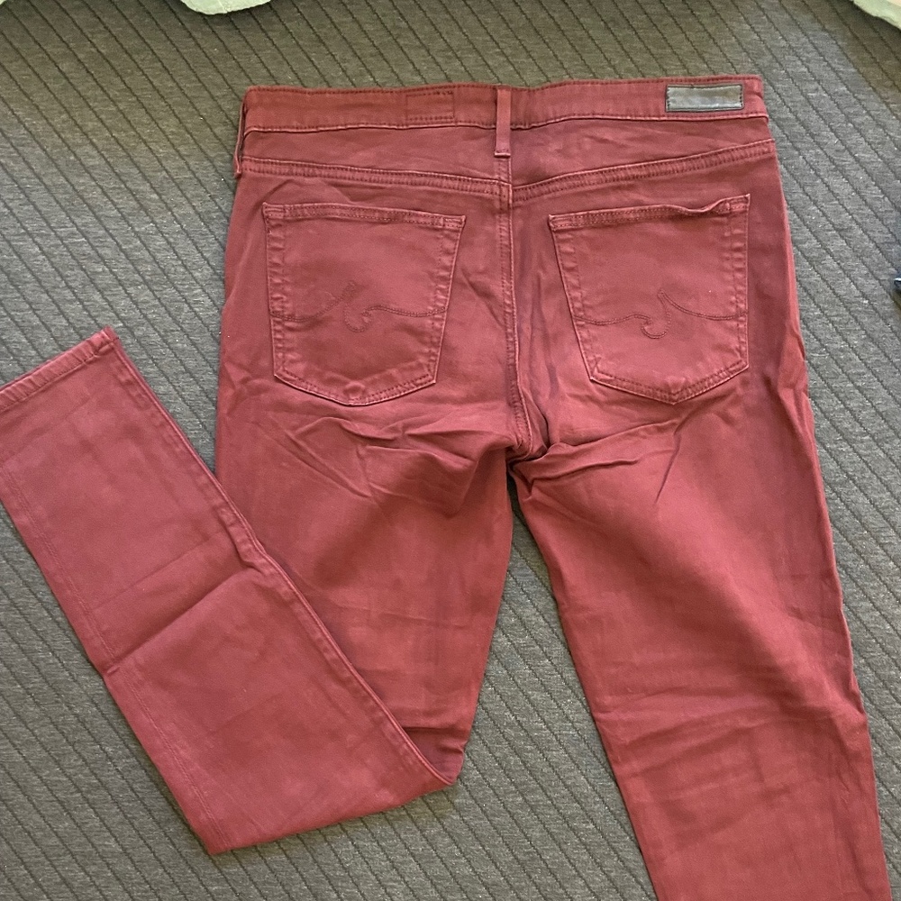 AG Maroon Pants